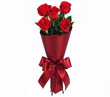 Букет 5 Красных роз Эдлесс Лав в Пионерском Республика Крым
