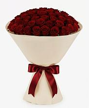 Букет 101 Бордовая роза Блэк Бакарра в Пионерском Республика Крым