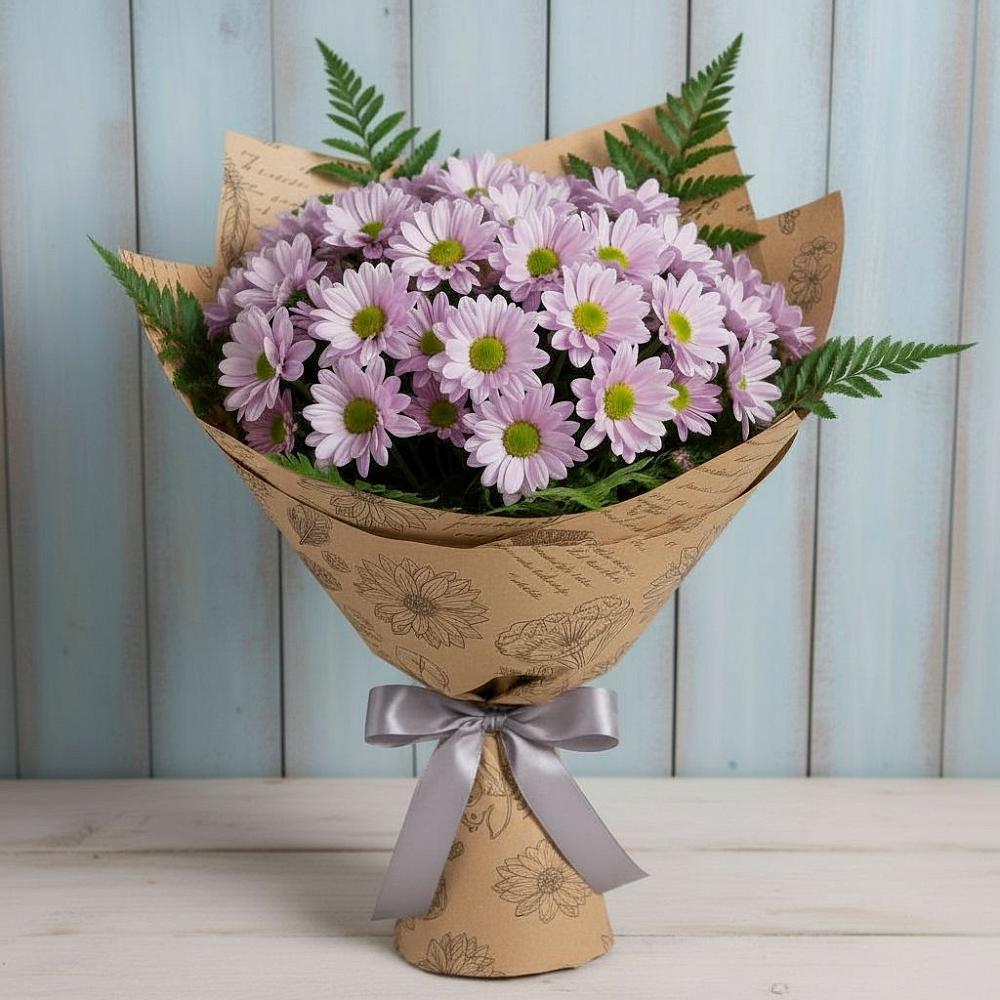 Букет цветов из: Хризантемы в Пионерском Республика Крым