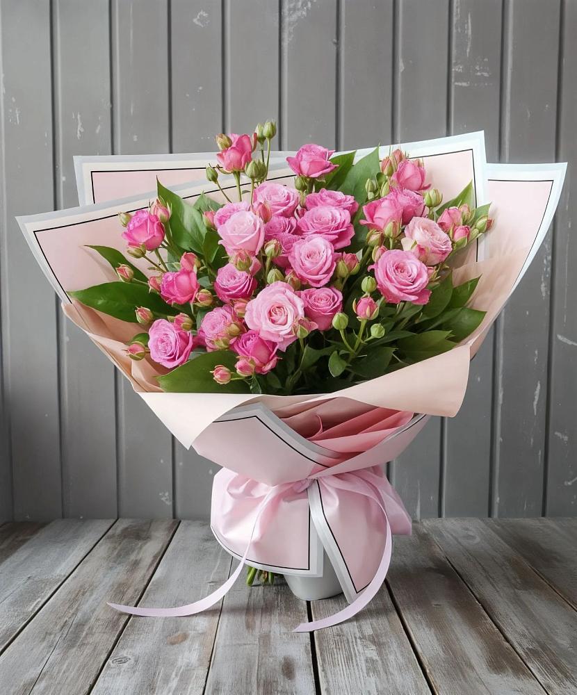 Букет Розовый кустик в Пионерском Республика Крым