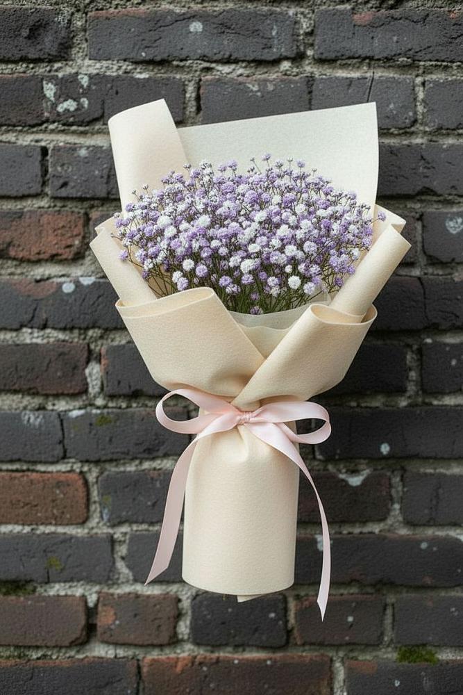 Букет цветов из: Гипсофила в Пионерском Республика Крым