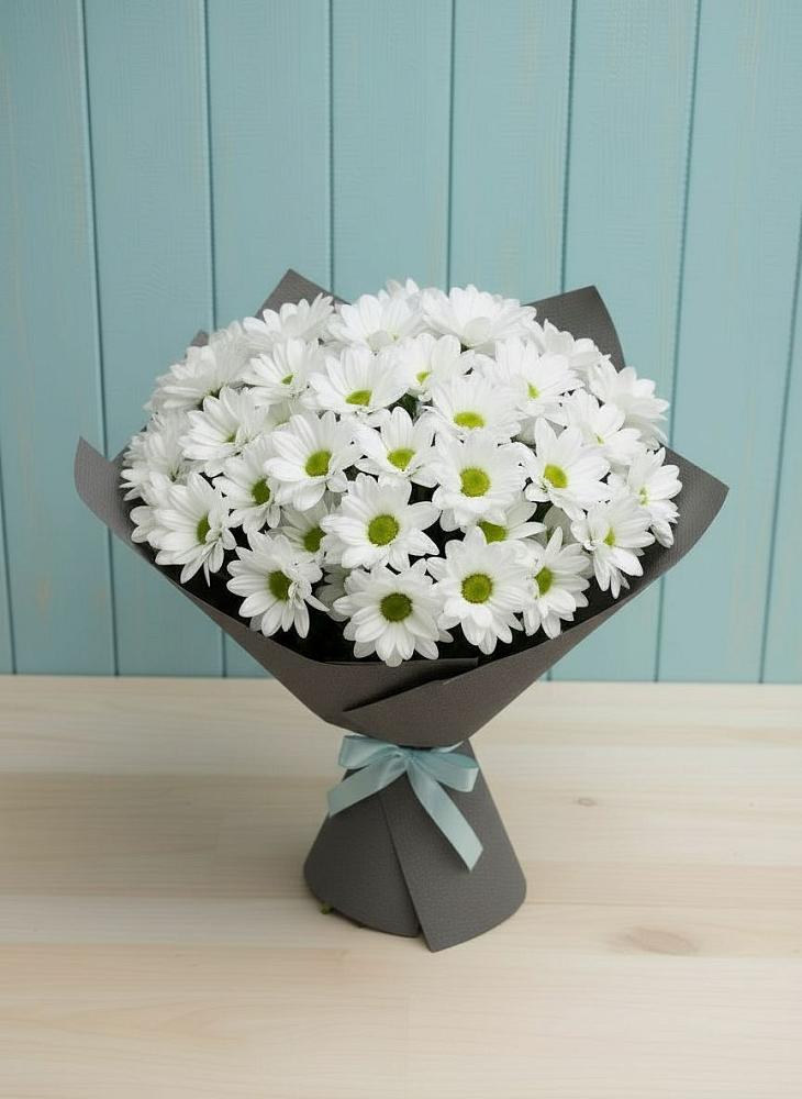 Букет цветов из: Хризантемы в Пионерском Республика Крым