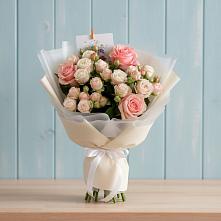 Букет цветов из:  Розы #REPLACE_PRED# Пионерском Республика Крым