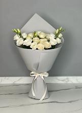 Букет цветов из:  Розы и Лизиантусы в Пионерском Республика Крым